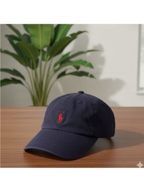 Polo by Ralph Lauren kids navy baseball hat cap 2t-4t
